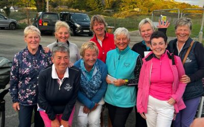 Rain couldn’t dampen our spirits at the Tenby Ladies Open Day 2023