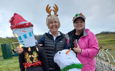 Festive Flair on the Greens as Ladies Compete for Best Dressed Golf Bag