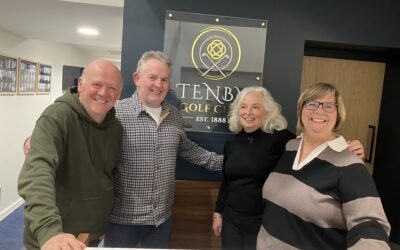 ANOTHER ENJOYABLE QUIZ & MEAL AT TENBY GC